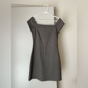 Plaid Mini Dress